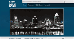 Desktop Screenshot of cincinnatibdsm.com